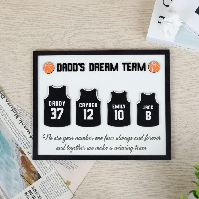 Custom Dream Team Shirt | Personalized Basketball Tee | Dream Team Basketball Shirt - Image 10