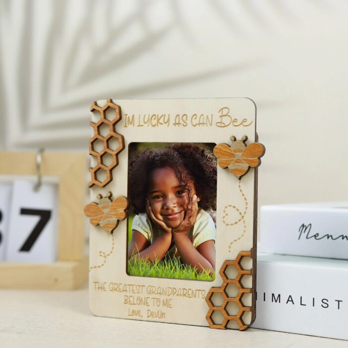 Custom Bee Magnet | Personalized Bumble Bee Magnet | Cute Bee Fridge Magnet - Image 6