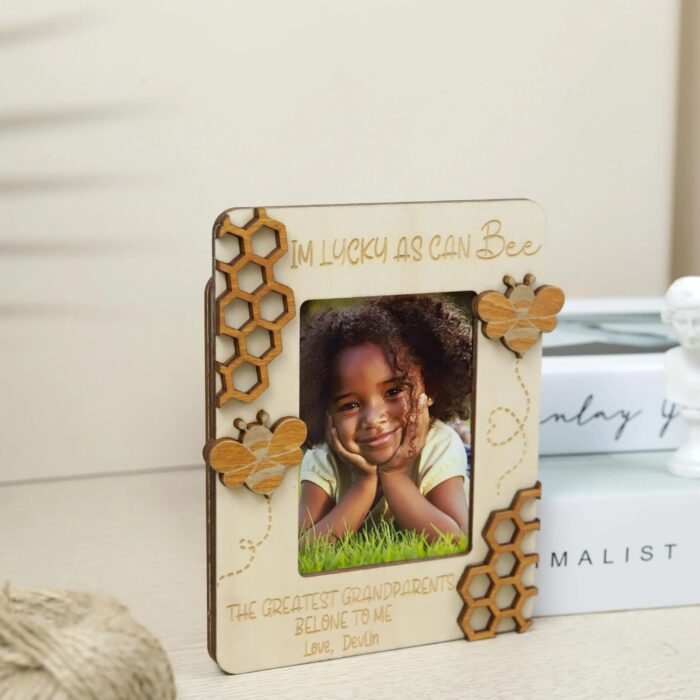 Custom Bee Magnet | Personalized Bumble Bee Magnet | Cute Bee Fridge Magnet - Image 8