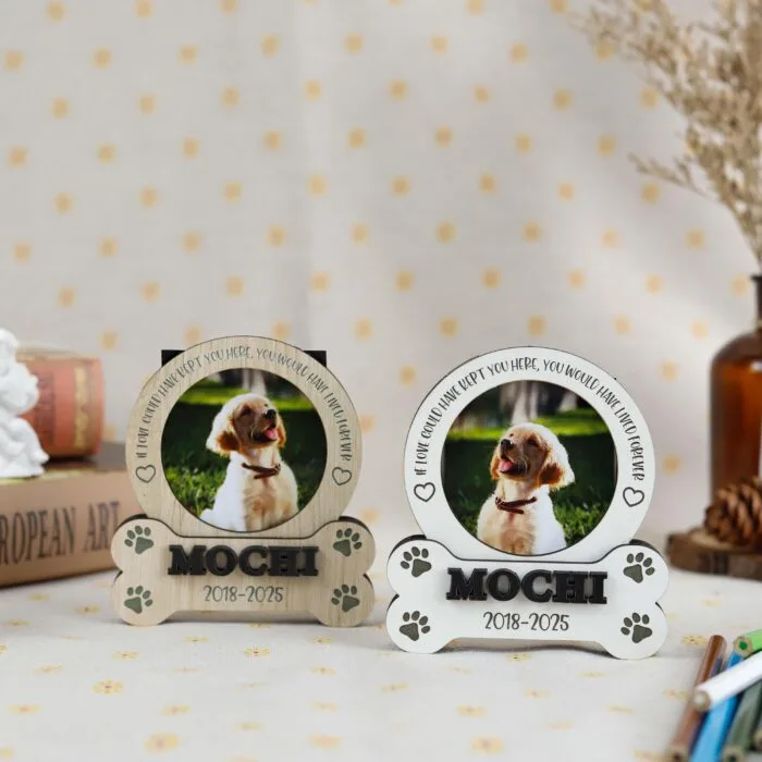 Personalized Dog Memorial Sign | Engraved Dog Remembrance Gift | Dog Memorial Wooden Sign