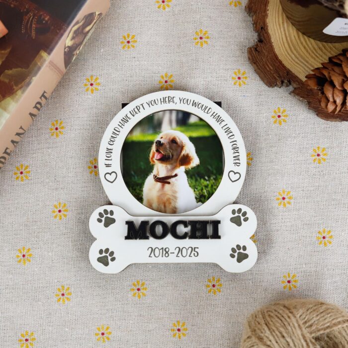 Personalized Dog Memorial Sign | Engraved Dog Remembrance Gift | Dog Memorial Wooden Sign - Image 9