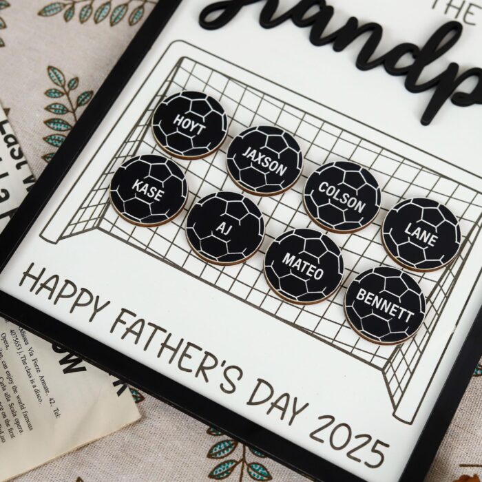 Custom Grandpa Frame | Personalized Grandad Photo Gift | Wooden Picture Frame for Grandpa - Image 9