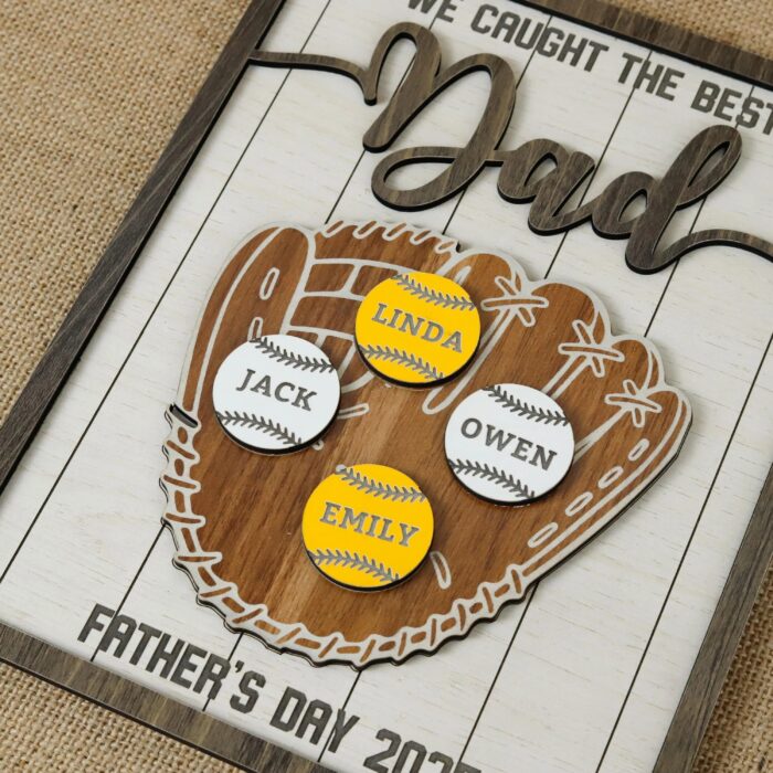 Personalized Grandkids Name Sign | Custom Grandpa Sign | Personalized Decor Full of Love - Image 6