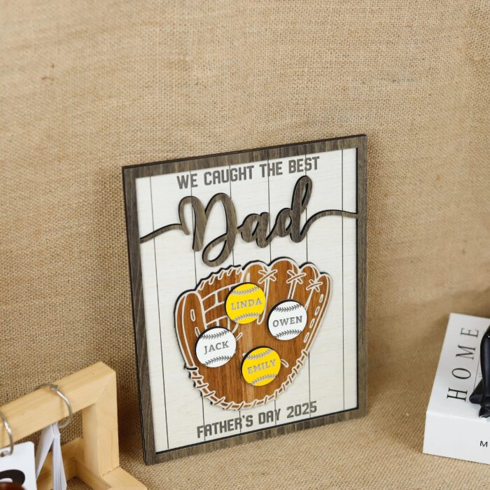 Personalized Grandkids Name Sign | Custom Grandpa Sign | Personalized Decor Full of Love - Image 7