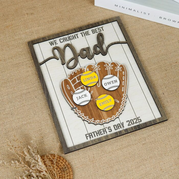 Personalized Grandkids Name Sign | Custom Grandpa Sign | Personalized Decor Full of Love - Image 8