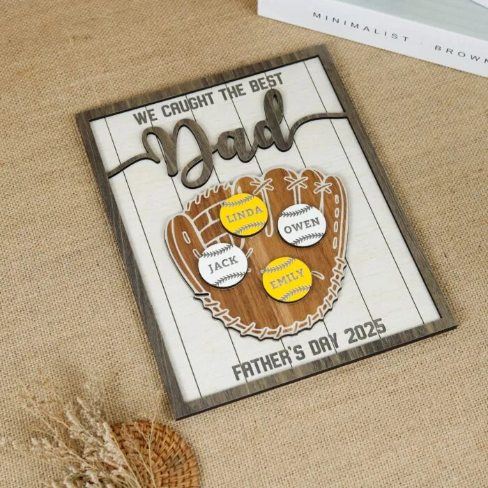 Personalized Grandkids Name Sign | Custom Grandpa Sign | Personalized Decor Full of Love - Image 8