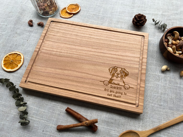 Custom Dog Cutting Board - Pet Lover Gift | Personalized Pet Board for Dog Moms & Dads – So Adorable! - Image 4
