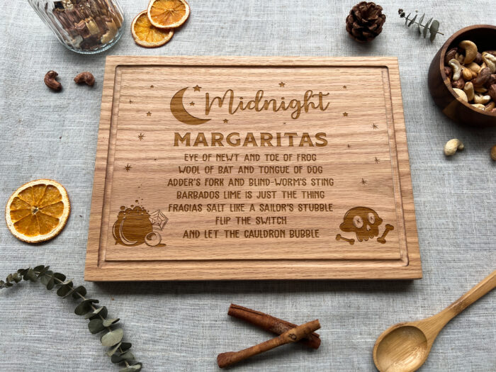 Custom Midnight Margarita Board - Witchy Gift | Midnight Margarita Board – Practical Magic Vibes for Witchy Nights