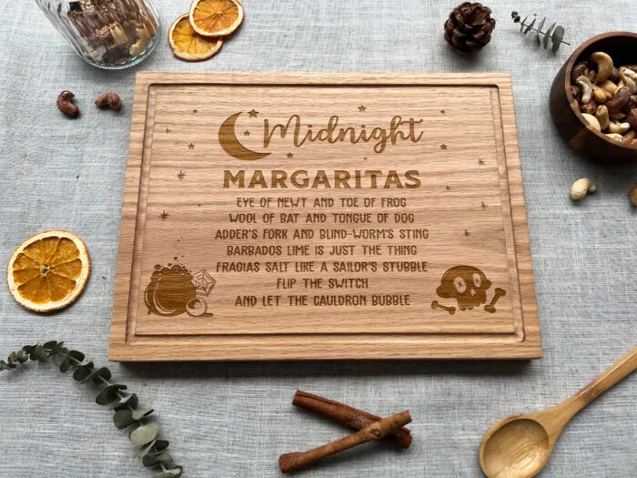 Custom Midnight Margarita Board - Witchy Gift | Midnight Margarita Board – Practical Magic Vibes for Witchy Nights