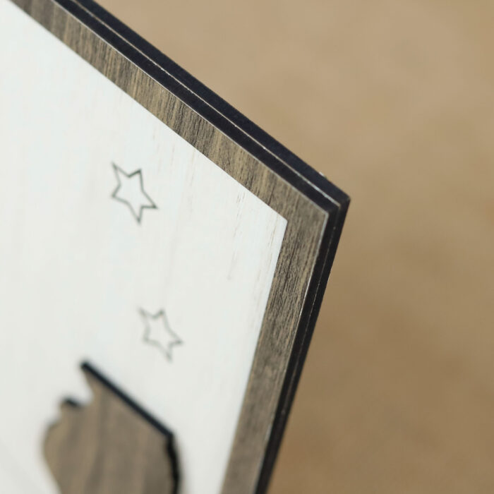 Custom Miles Apart Board - Long-Distance Gift | Personalized Board for Faraway Loved Ones - Image 8