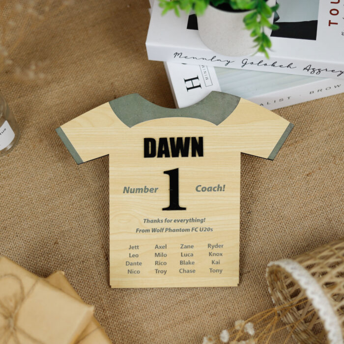 Custom Football Coach Board - Coach Gift | Personalized Coach Gift Cutting Board for Appreciation - Image 5