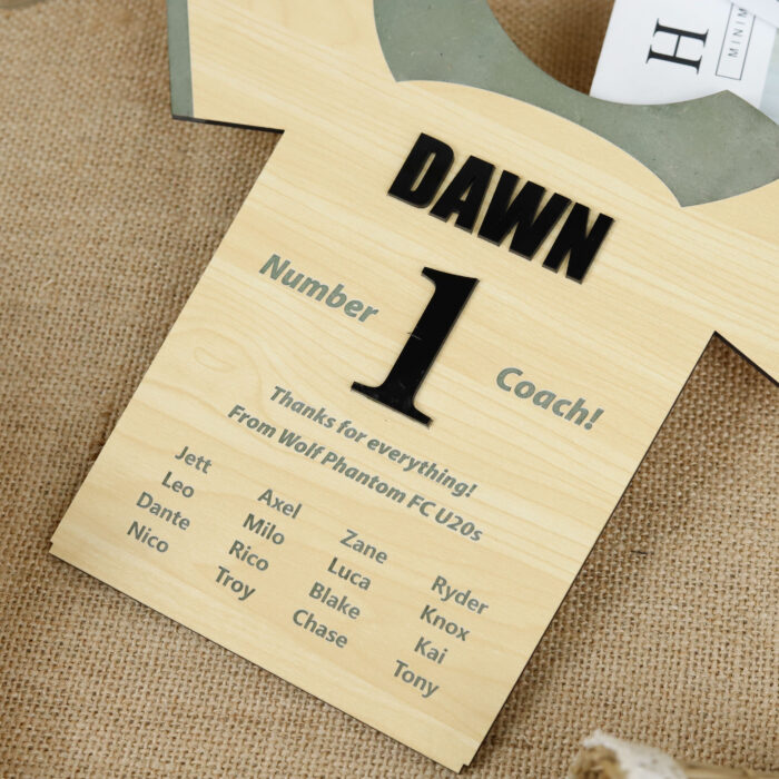 Custom Football Coach Board - Coach Gift | Personalized Coach Gift Cutting Board for Appreciation - Image 7