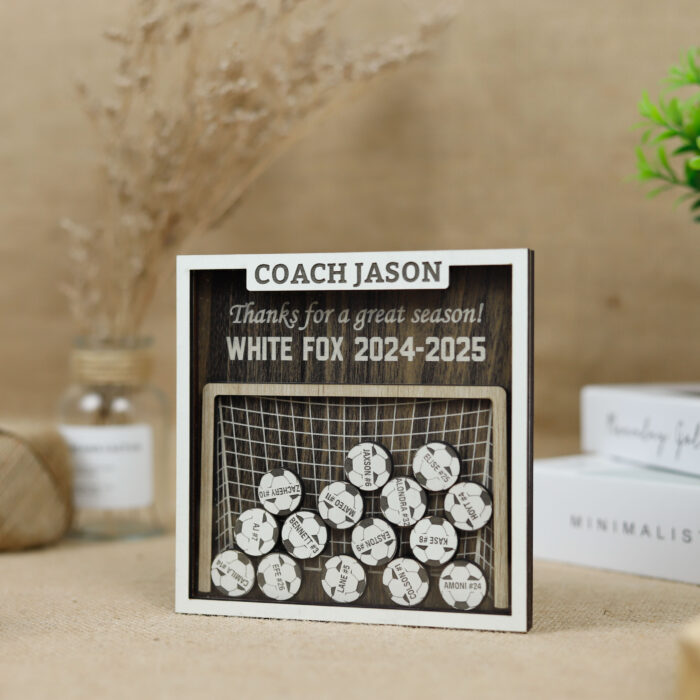 Personalized Soccer Shaker Fridge Magnet | Personalized Soccer Magnet Gift for Players and Coaches - Image 7