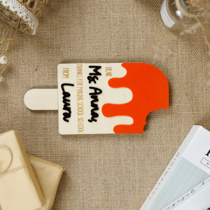Personalized Teacher Gift Card Holder | Custom Engraved Teacher Gift Card Holder for Appreciation - Image 7