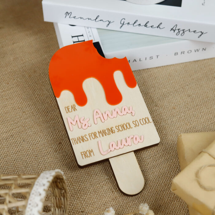 Personalized Teacher Gift Card Holder | Custom Engraved Teacher Gift Card Holder for Appreciation - Image 11