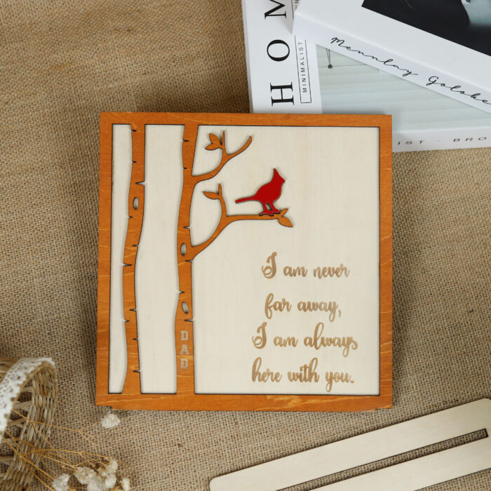 Personalized Memorial Sign - Remembrance Gift | Custom Remembrance Gift with Engraved Message - Image 4