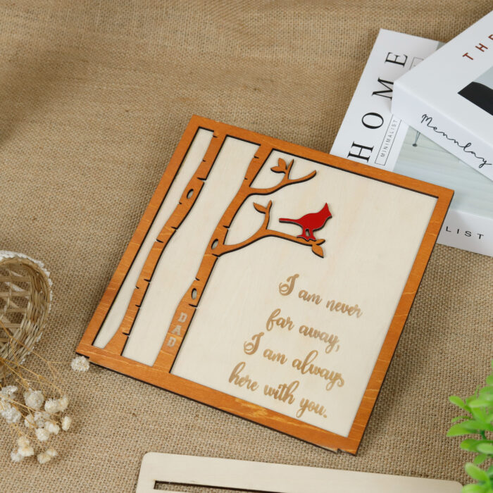 Personalized Memorial Sign - Remembrance Gift | Custom Remembrance Gift with Engraved Message - Image 5