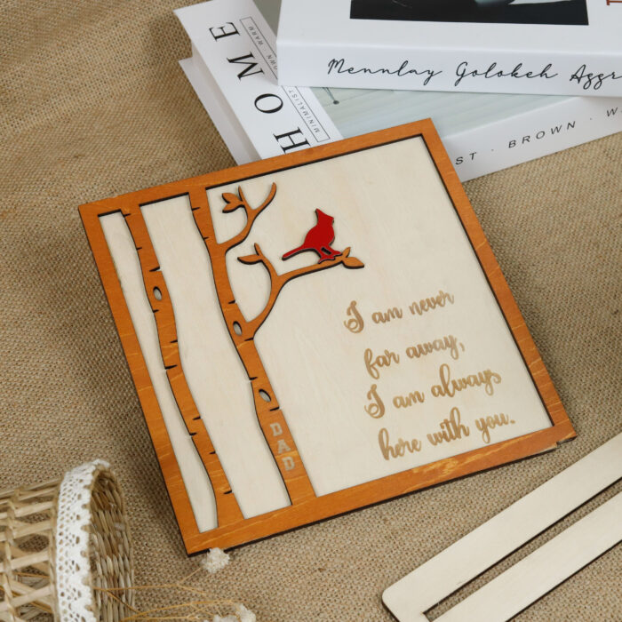 Personalized Memorial Sign - Remembrance Gift | Custom Remembrance Gift with Engraved Message - Image 6