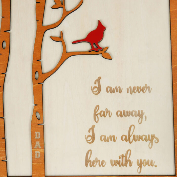 Personalized Memorial Sign - Remembrance Gift | Custom Remembrance Gift with Engraved Message - Image 8