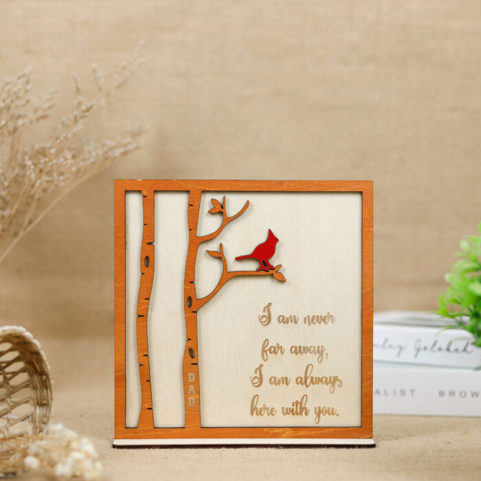 Personalized Memorial Sign - Remembrance Gift | Custom Remembrance Gift with Engraved Message