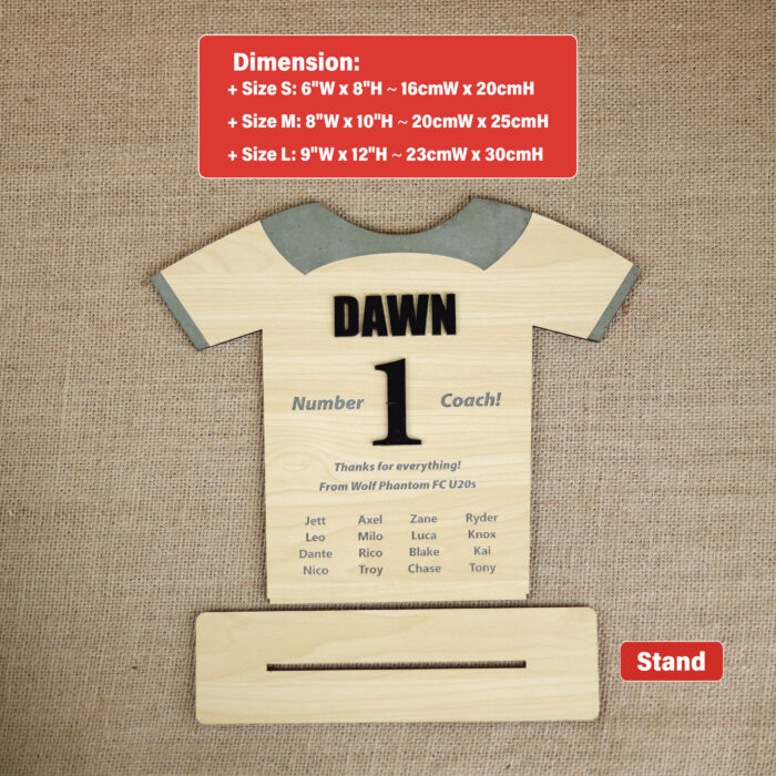 Custom Football Coach Board - Coach Gift | Personalized Coach Gift Cutting Board for Appreciation - Image 2