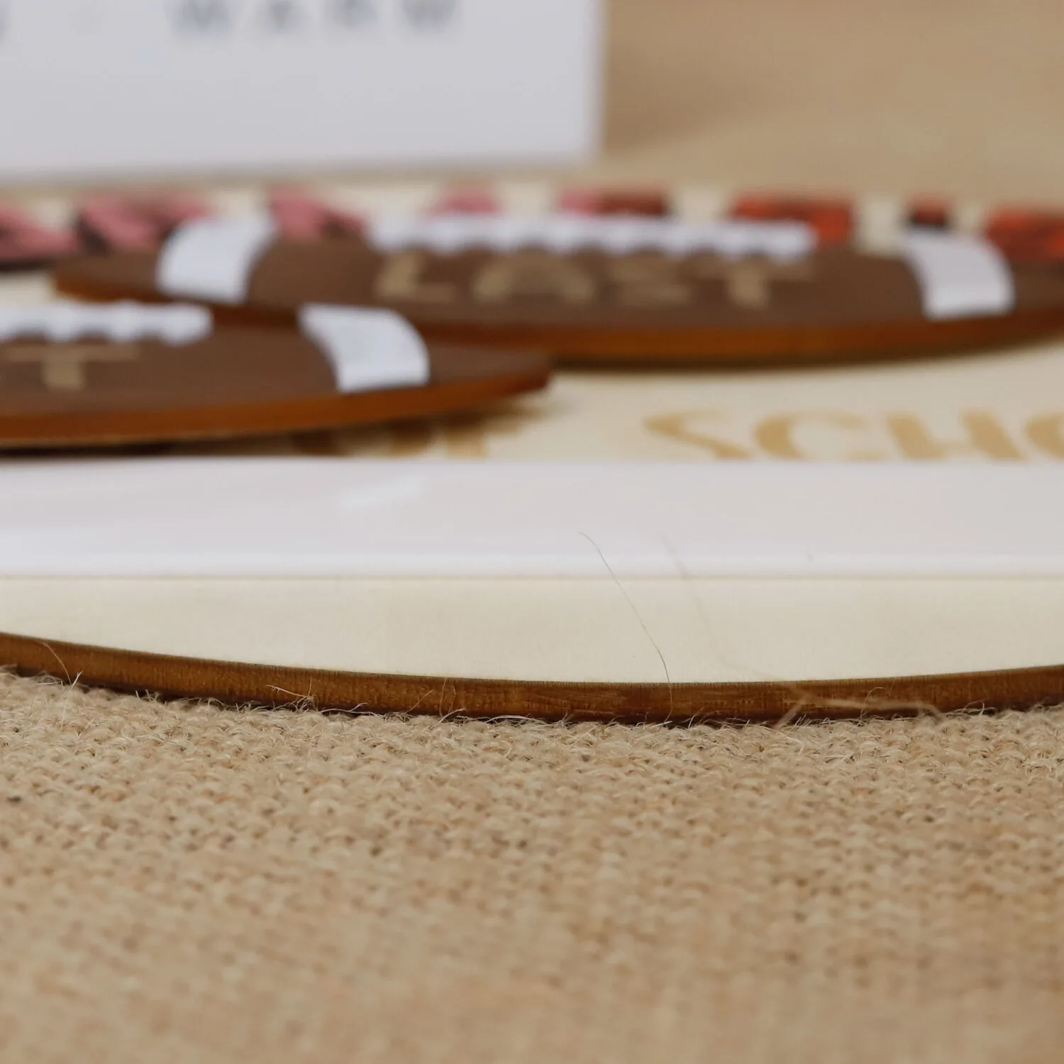 Football Themed School Sign – Personalized Back to School Board | Back to School Sign – Custom Football Board for Kids’ First Day Photos - Image 10