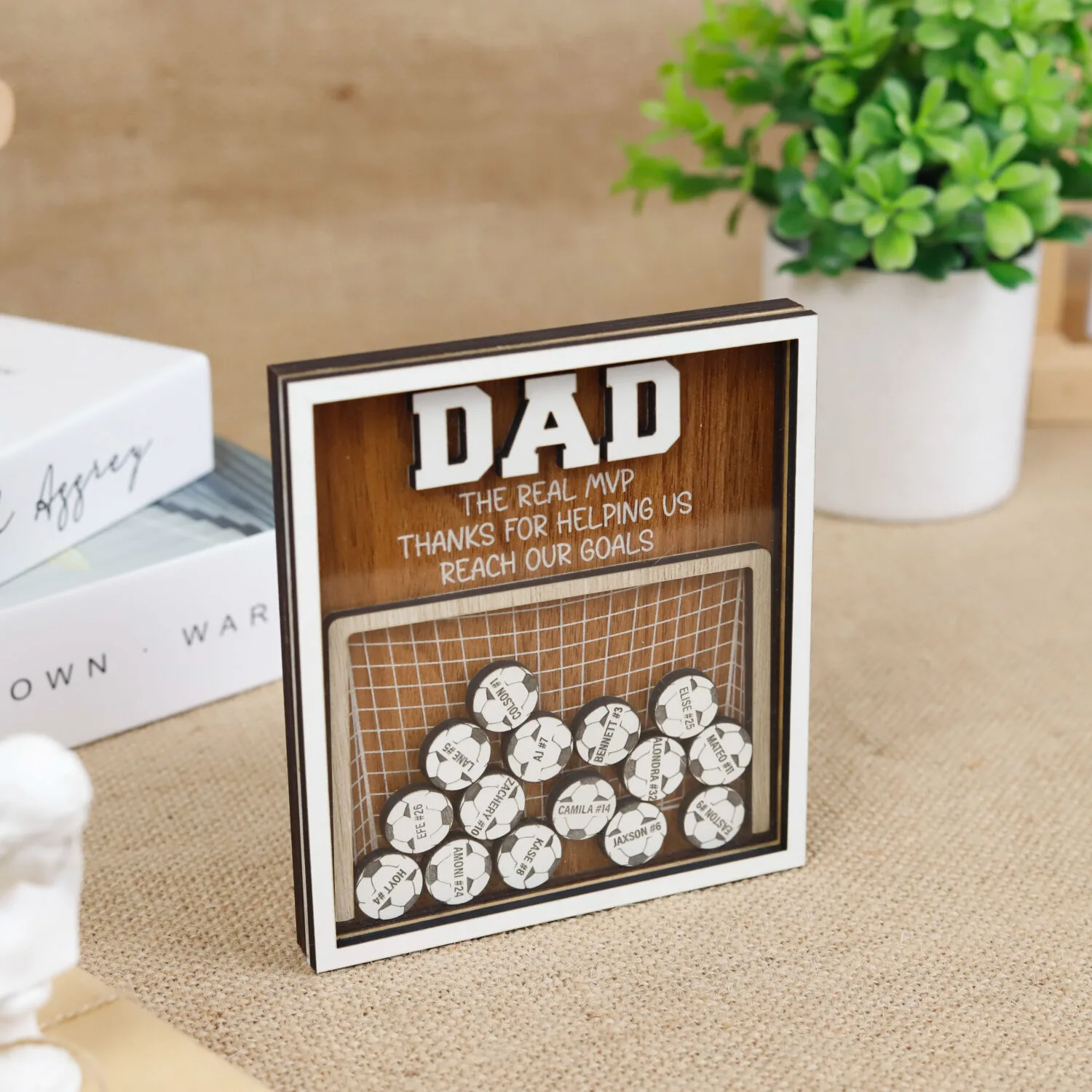 Personalized Soccer Shaker Fridge Magnet | Soccer Shaker Magnet for Team Memories - Image 5