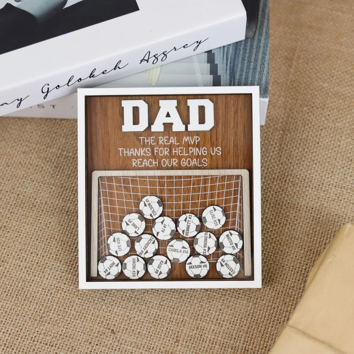 Personalized Soccer Shaker Fridge Magnet | Soccer Shaker Magnet for Team Memories - Image 6