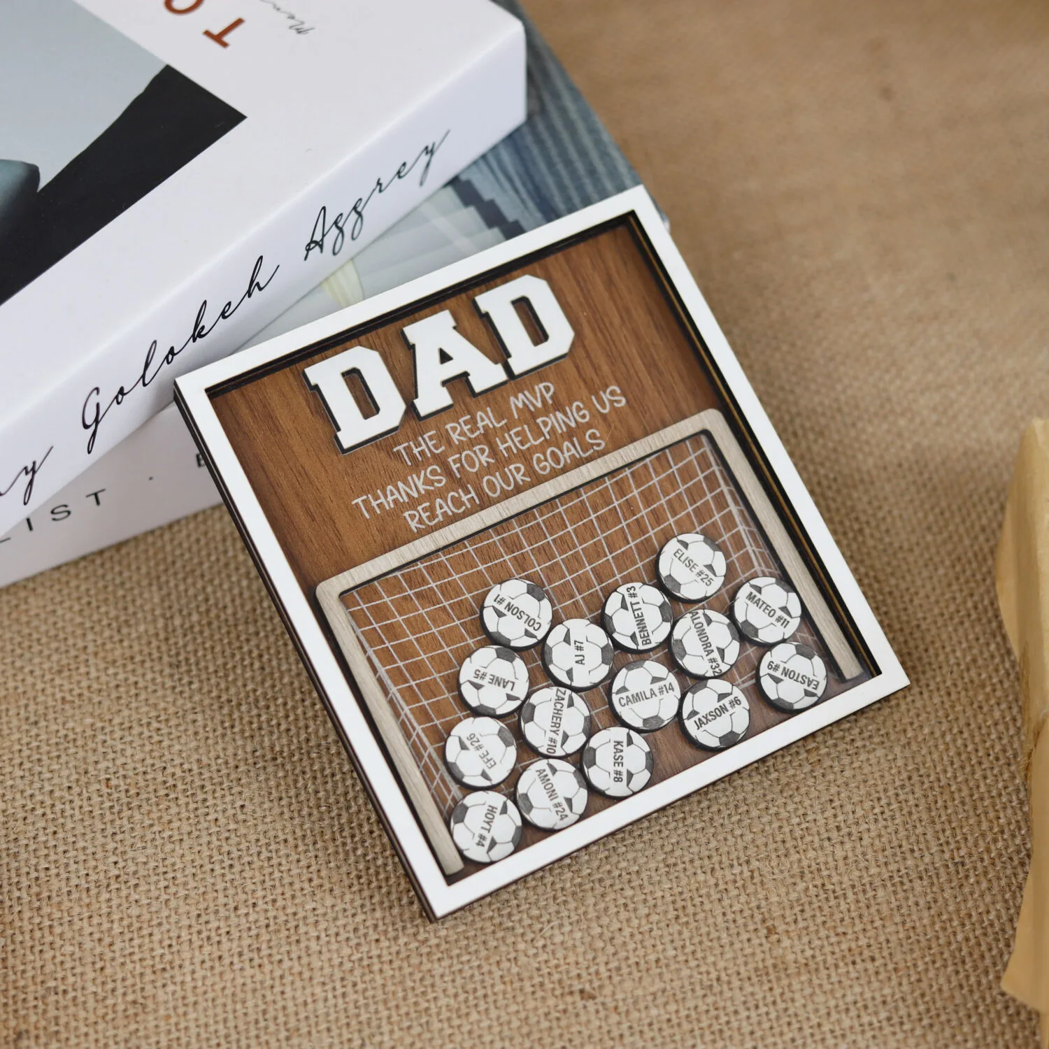 Personalized Soccer Shaker Fridge Magnet | Soccer Shaker Magnet for Team Memories - Image 7