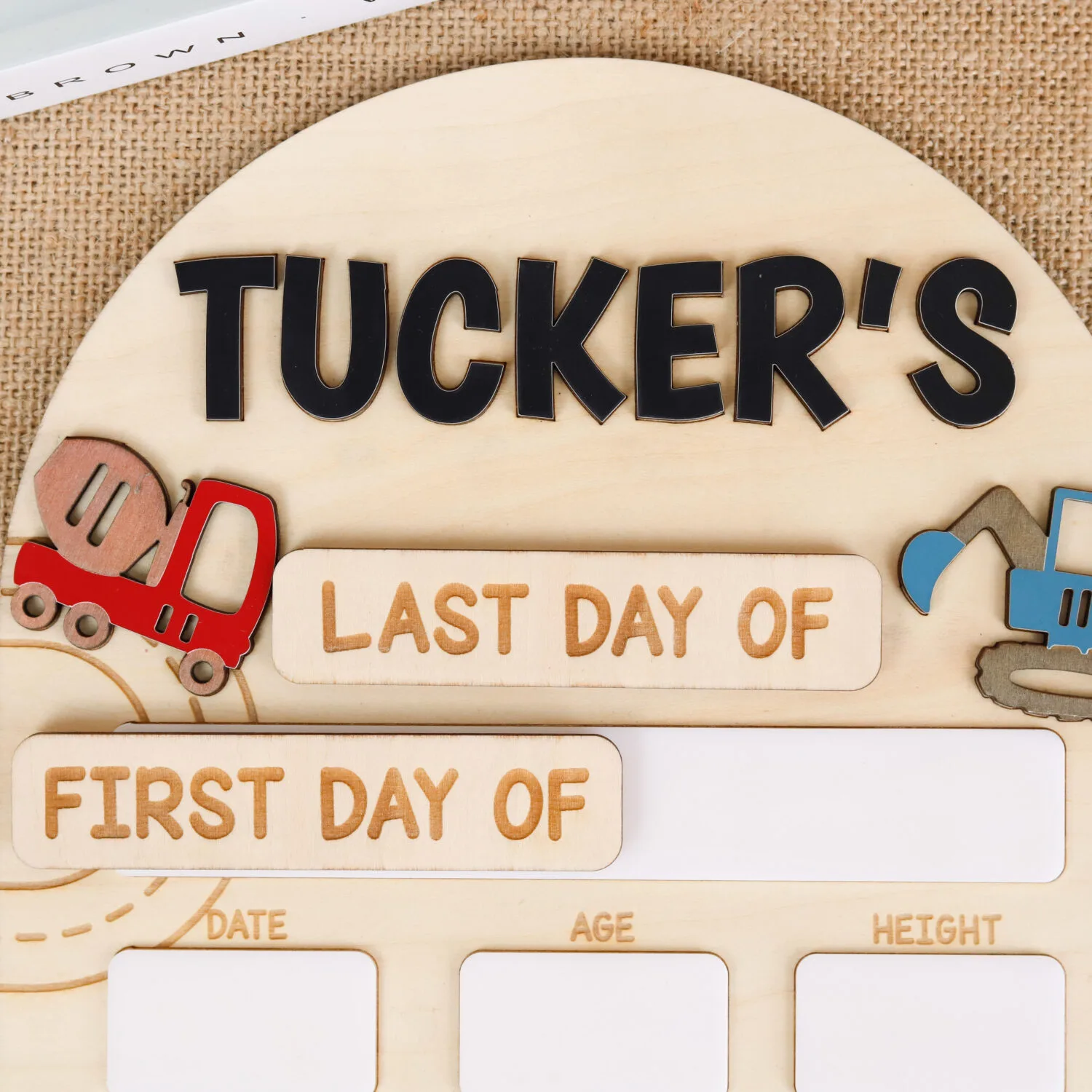 Personalized Arched Back to School Sign | Custom Arch First Day of School Sign for Kids’ Photos - Image 8