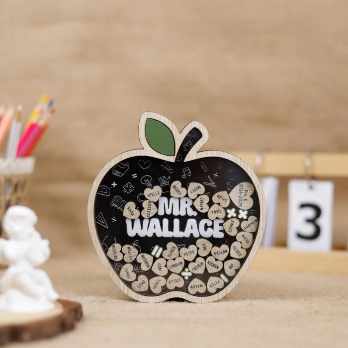 Personalized Math Teacher Gift | Custom Classroom Sign for Math Teacher Appreciation