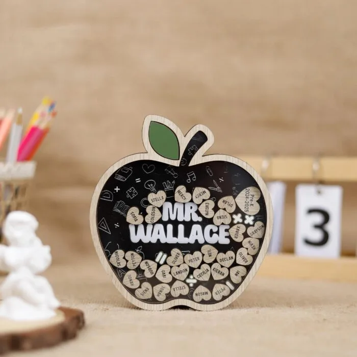 Personalized Math Teacher Gift | Custom Classroom Sign for Math Teacher Appreciation