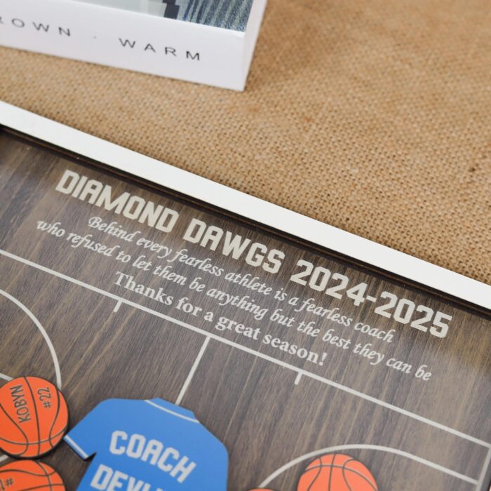 Personalized Basketball Shaker Magnet | Custom Basketball Shaker Magnet – Team Keepsake | Engraved Basketball Magnet for Sports Fans - Image 7
