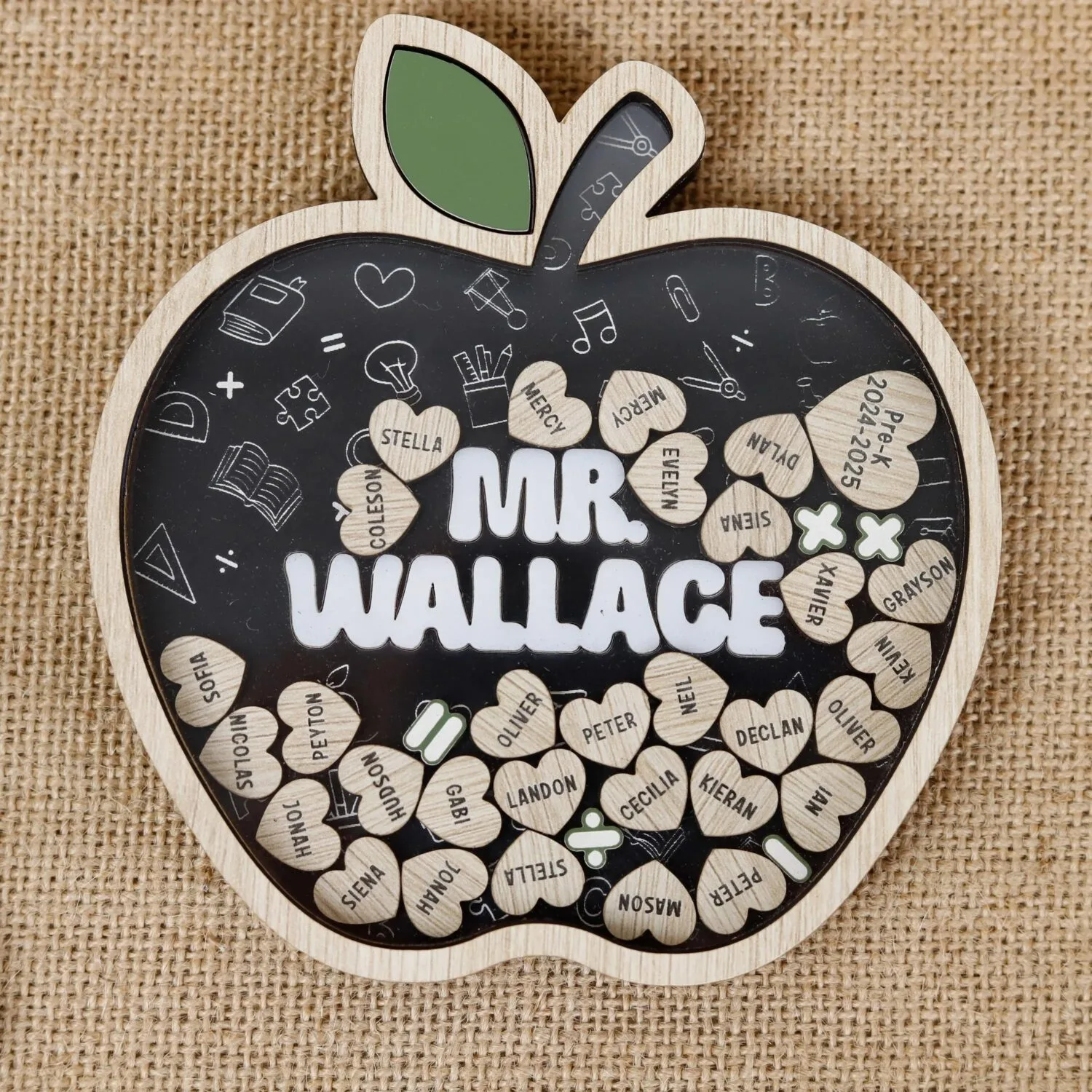 Personalized Math Teacher Gift | Custom Classroom Sign for Math Teacher Appreciation - Image 6