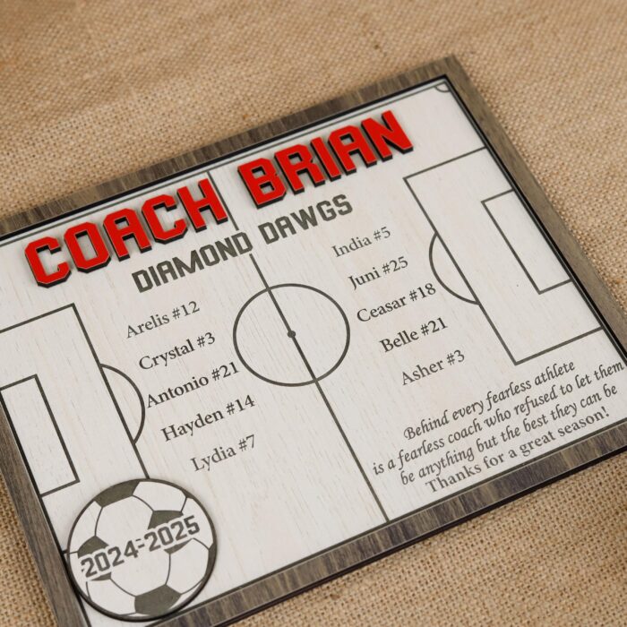 Personalized Soccer Coach Gift - Custom collage | Custom Soccer Coach Photo Gift – End of Season Tribute - Image 10