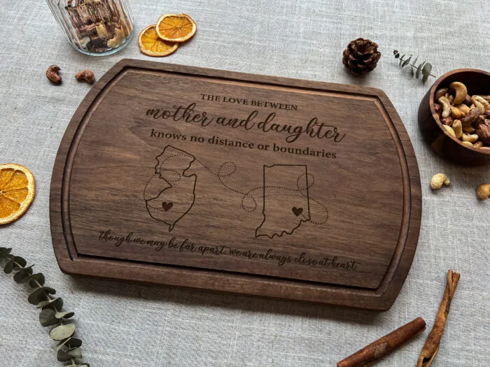 Custom Family Connection Board - Family Gift | Personalized Gift for Long-Distance Loved Ones, Holidays & Reunions - Image 7