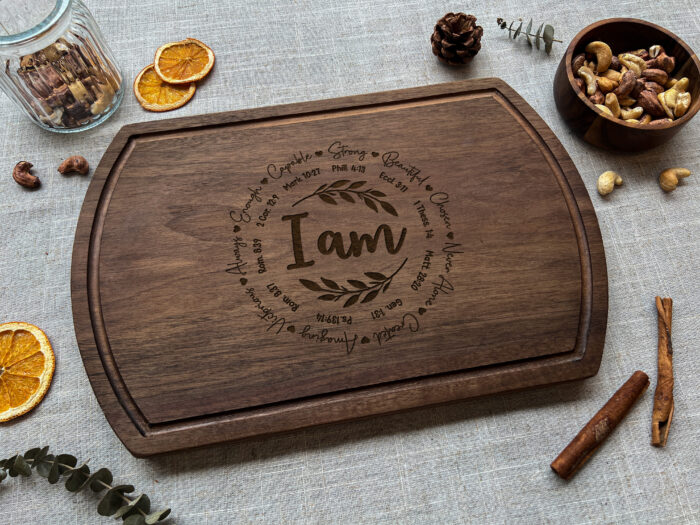 Custom I Am Bible Board - Christian Gift | Personalized Bible Verse Board – Celebrate Communion with Meaning - Image 9