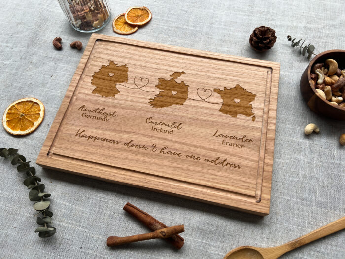 Personalized Long Distance Map Gift - Family Keepsake | Celebrate Togetherness with a Custom Family Map Gift! - Image 10