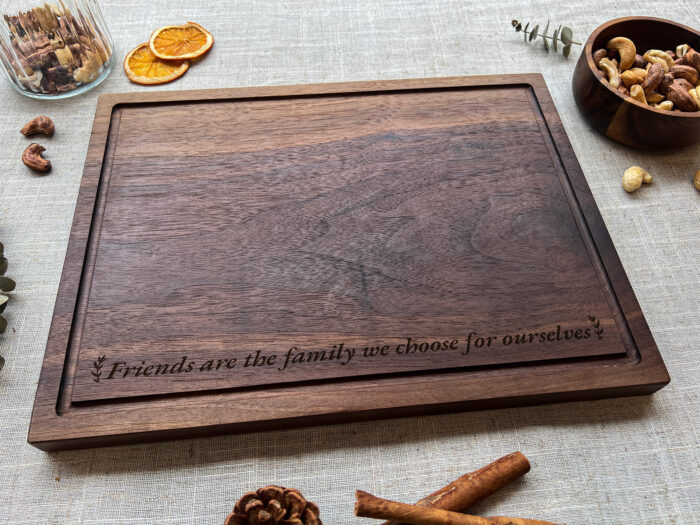 Custom Chosen Family Board - Family Gift | Personalized Chosen Family Cutting Board Gift - Image 10