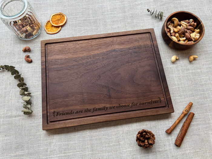Custom Chosen Family Board - Family Gift | Personalized Chosen Family Cutting Board Gift