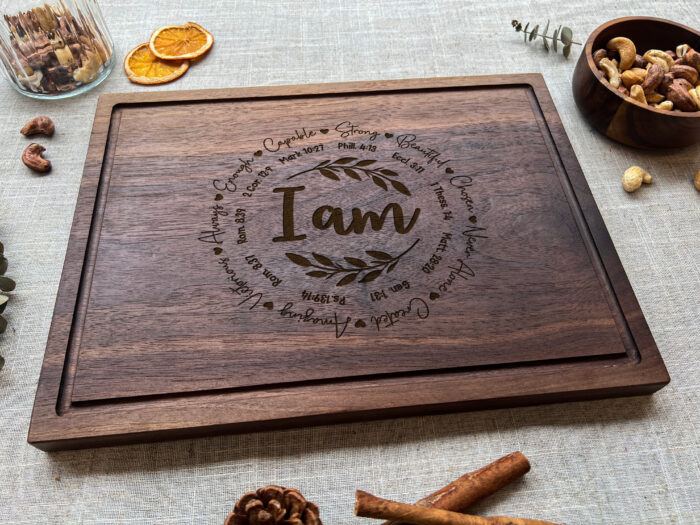 Custom I Am Bible Board - Christian Gift | Personalized Bible Verse Board – Celebrate Communion with Meaning - Image 10