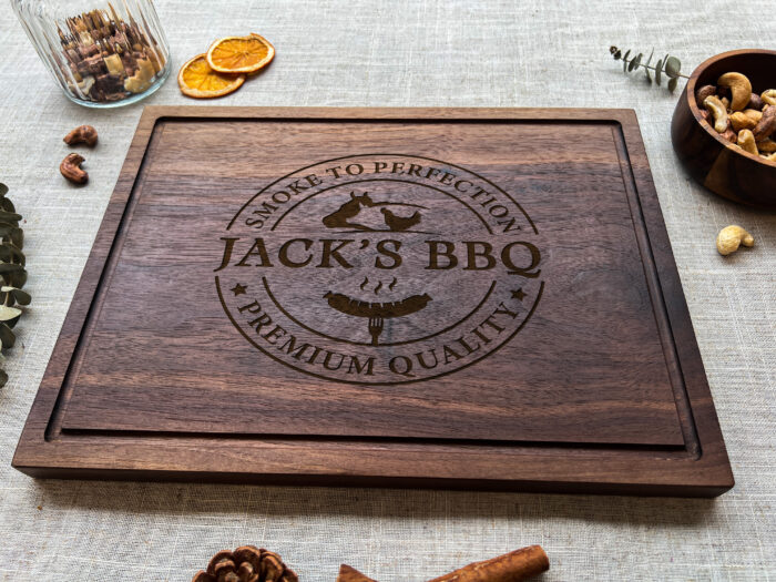 Custom King of the Grill Cutting Board | Custom Grill Master Board | Personalized BBQ Cutting Board - Image 8