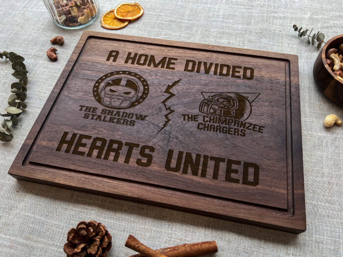 Custom Sports Cutting Board - Fan Gift | Engraved Sports Cutting Boards for Players, Coaches & Fans - Image 5