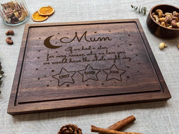 Personalized Mom Cutting Board - Mother’s Day Gift | A Mom Gift That’s Actually Meaningful (and Beautiful) - Image 7