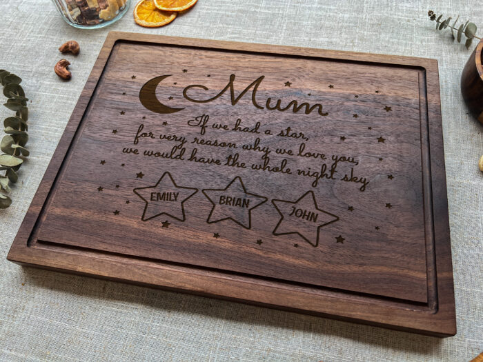 Personalized Mom Cutting Board - Mother’s Day Gift | A Mom Gift That’s Actually Meaningful (and Beautiful) - Image 8