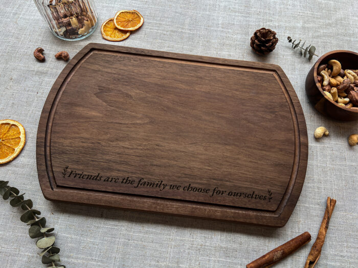 Custom Chosen Family Board - Family Gift | Personalized Chosen Family Cutting Board Gift - Image 9