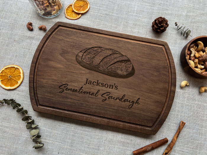 Custom Bread Baker Board - Baking Gift | Engraved Bread Board for Baking Lovers - Image 7