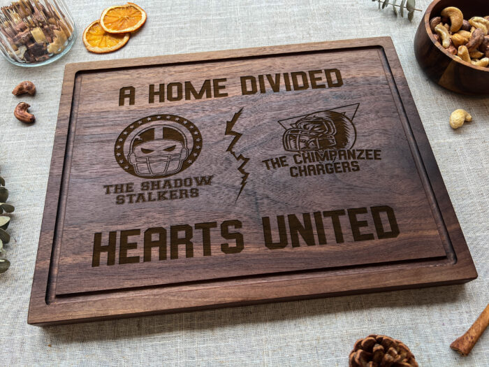 Custom Sports Cutting Board - Fan Gift | Engraved Sports Cutting Boards for Players, Coaches & Fans - Image 4