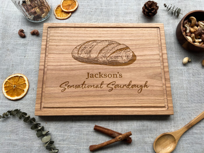 Custom Bread Baker Board - Baking Gift | Engraved Bread Board for Baking Lovers - Image 3