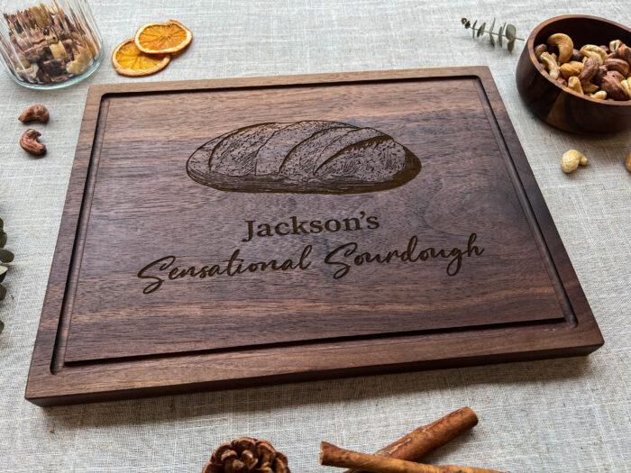 Custom Bread Baker Board - Baking Gift | Engraved Bread Board for Baking Lovers - Image 10